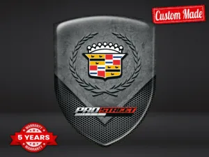 Cadillac Adesivi Paraurti Auto su Misura Chic Robusti Sobri